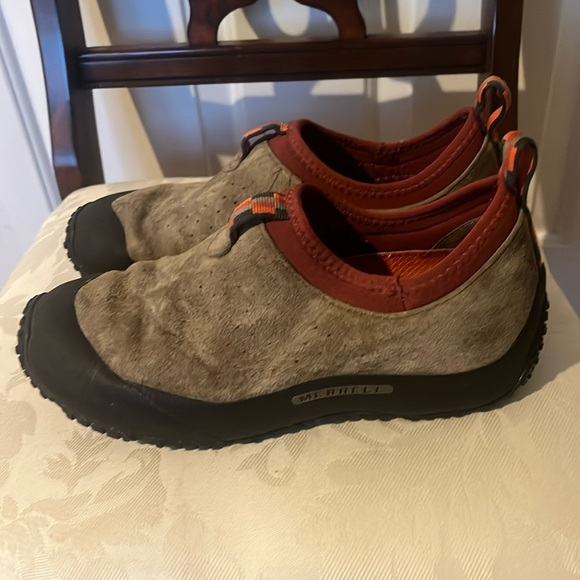 Merrell Improv Moc Tumbleweed Brown Suede Slip On women’s size 7.5 - Picture 1 of 6
